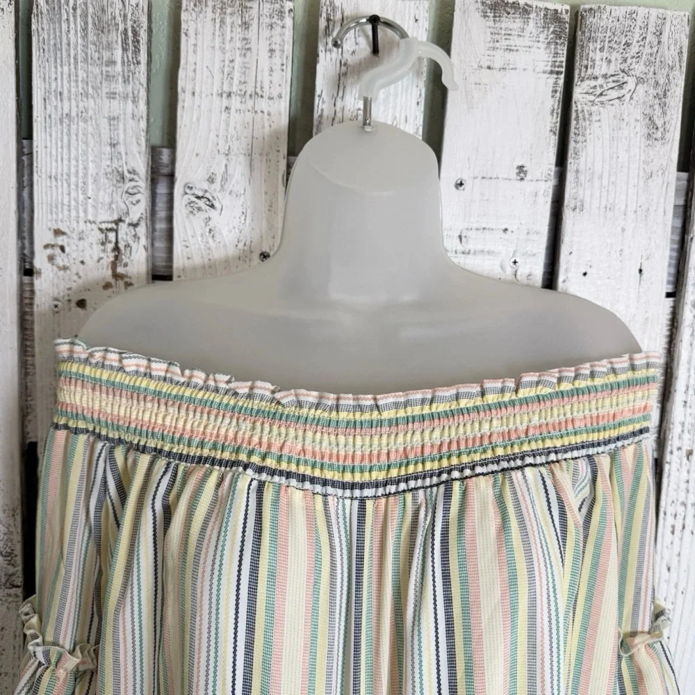 Jodifl Hannah Boho Off The Shoulder Top Women’s Small Flowing Bell Sleeve Whimsy